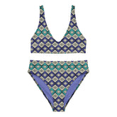 So Blue High Waist Bikini